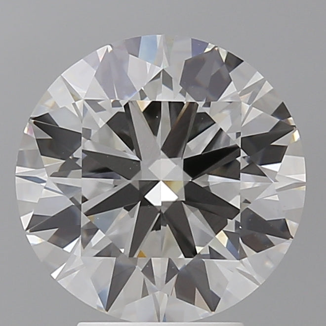 4.10 Carat Round Shaped, Ideal Cut, F Color, VS1 Clarity, IGI Certified Lab Grown Diamond