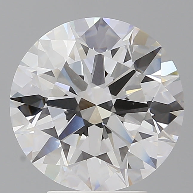 4.10 Carat Round Shaped, Ideal Cut, E Color, VVS2 Clarity, IGI Certified Lab Grown Diamond