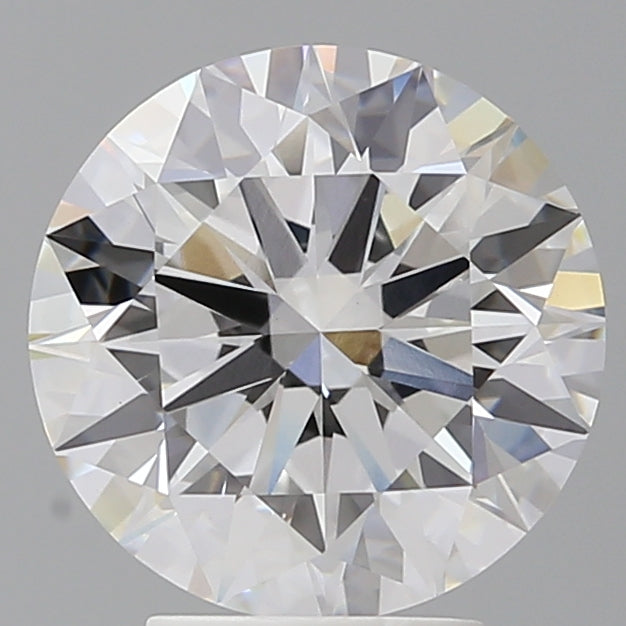 4.02 Carat Round Shaped, Ideal Cut, F Color, VS1 Clarity, IGI Certified Lab Grown Diamond