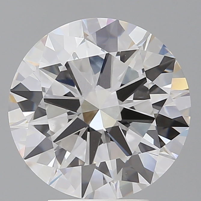 4.53 Carat Round Shaped, Excellent Cut, E Color, VVS2 Clarity, IGI Certified Lab Grown Diamond