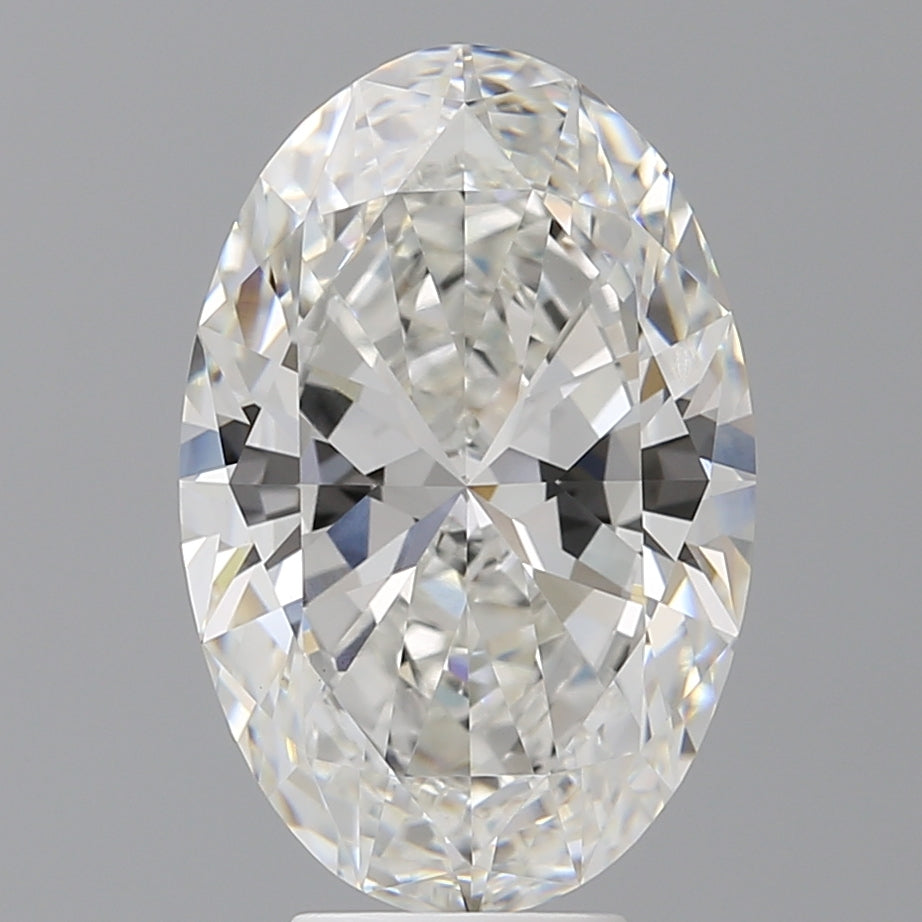 6.07 Carat Oval Shaped, Ideal Cut, F Color, VVS2 Clarity, IGI Certified Lab Grown Diamond