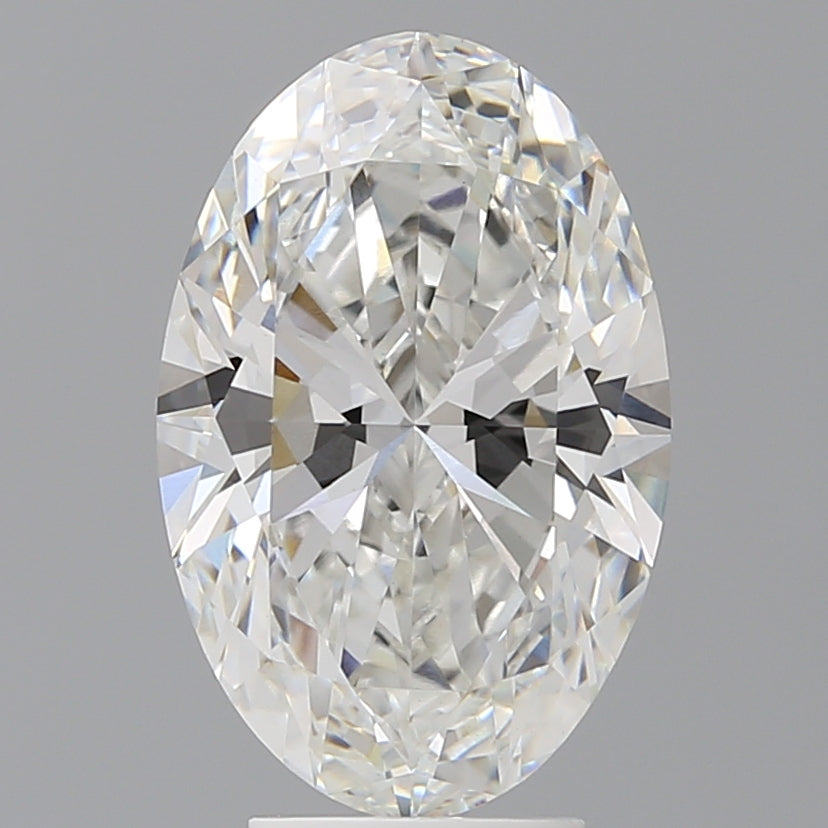4.50 Carat Oval Shaped, Ideal Cut, F Color, VVS2 Clarity, IGI Certified Lab Grown Diamond