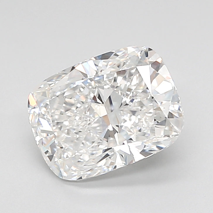 3.01 Carat Cushion Shaped, Ideal Cut, E Color, VVS2 Clarity, IGI Certified Lab Grown Diamond