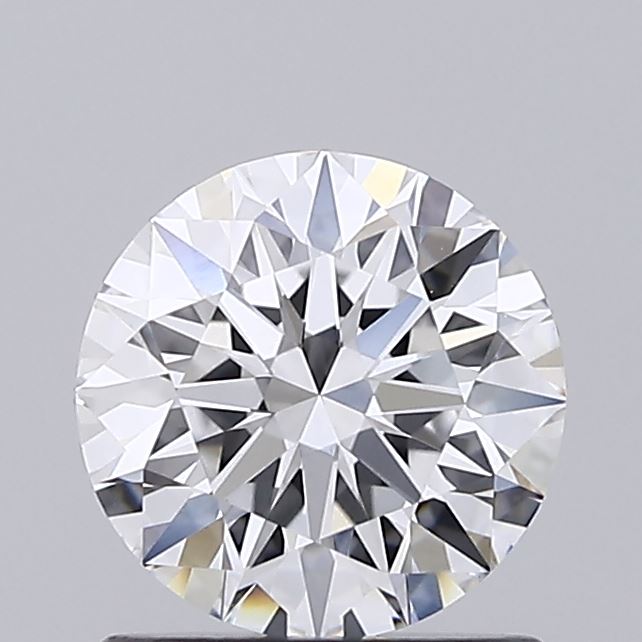 1.08 Carat Round Shaped, Ideal Cut, D Color, VVS2 Clarity, IGI Certified Lab Grown Diamond