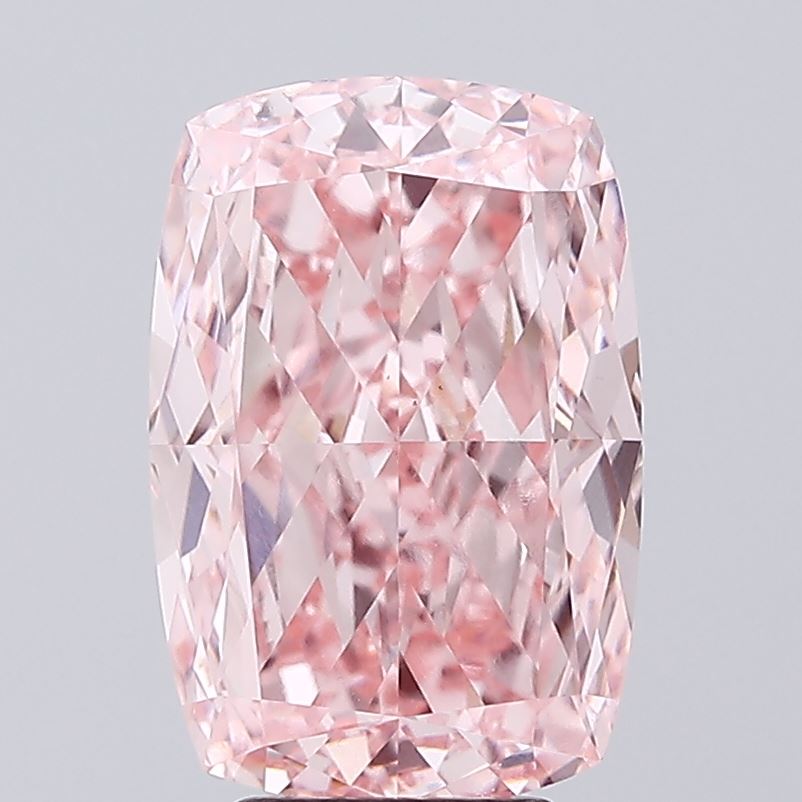 5.10 Carat Cushion Shaped, Ideal Cut, VS1 Clarity, IGI Certified Lab Grown Diamond
