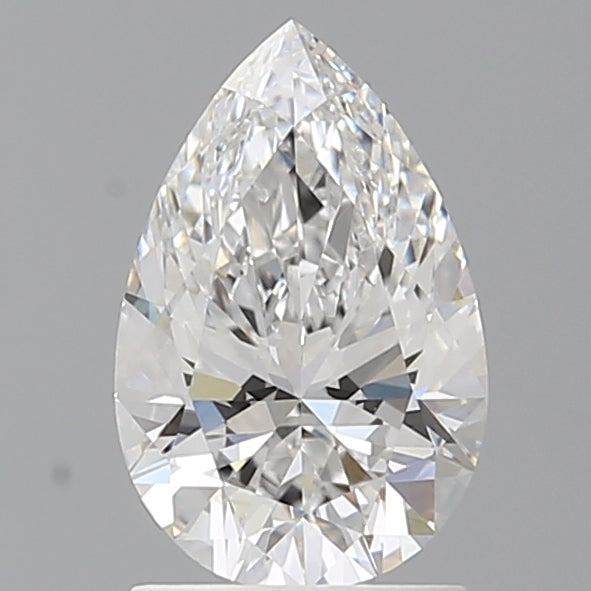 1.59 Carat Pear Shaped, Ideal Cut, E Color, VVS2 Clarity, IGI Certified Lab Grown Diamond