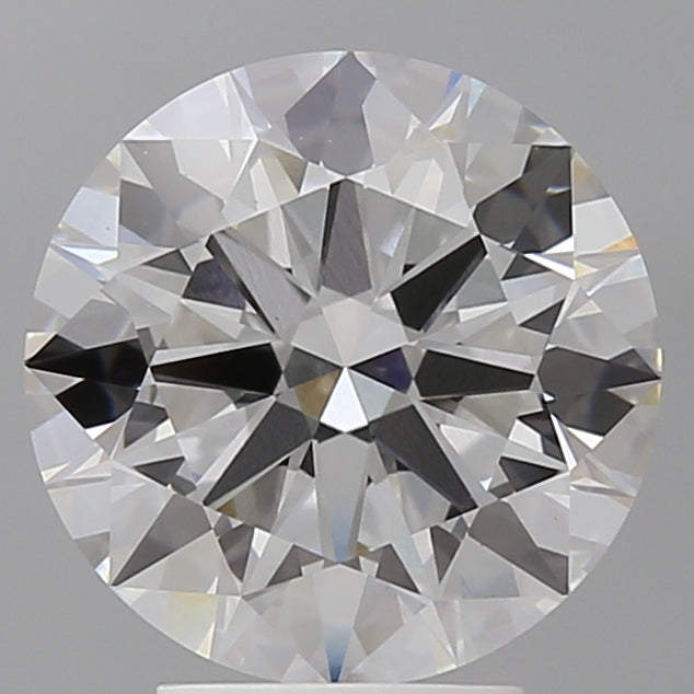 4.00 Carat Round Shaped, Ideal Cut, F Color, VS1 Clarity, IGI Certified Lab Grown Diamond