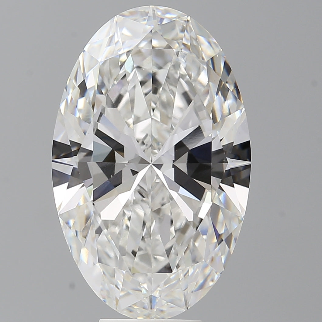 9.05 Carat Oval Shaped, Ideal Cut, E Color, VVS2 Clarity, IGI Certified Lab Grown Diamond
