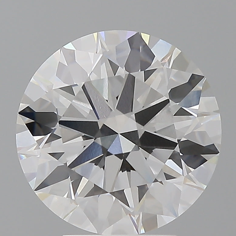 4.09 Carat Round Shaped, Ideal Cut, E Color, VVS2 Clarity, IGI Certified Lab Grown Diamond