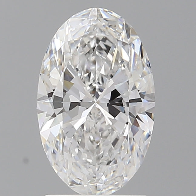 2.10 Carat Oval Shaped, Ideal Cut, D Color, VS1 Clarity, IGI Certified Lab Grown Diamond
