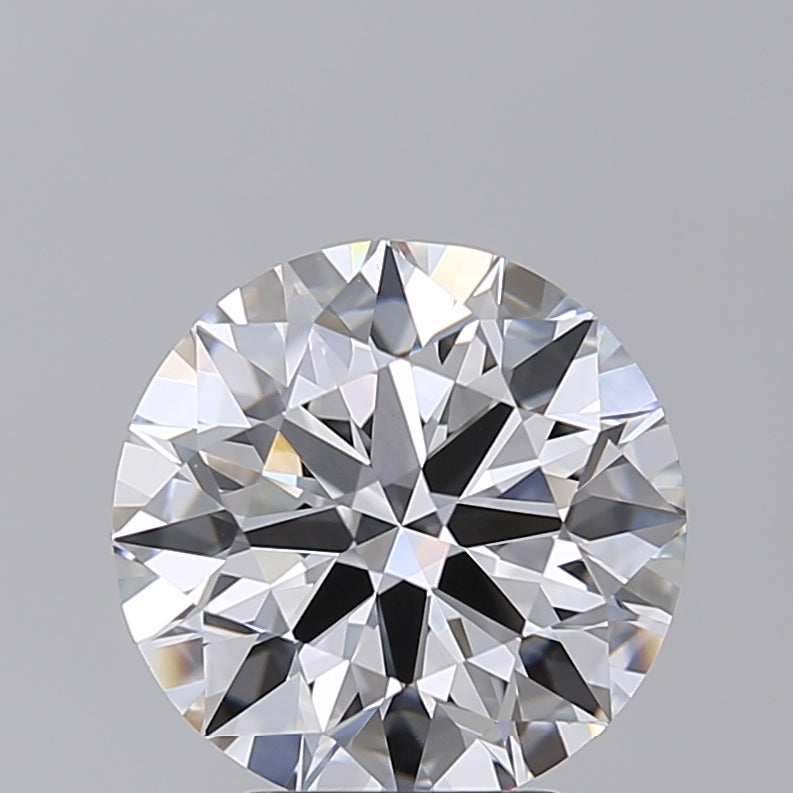 4.02 Carat Round Shaped, Ideal Cut, E Color, VVS2 Clarity, IGI Certified Lab Grown Diamond