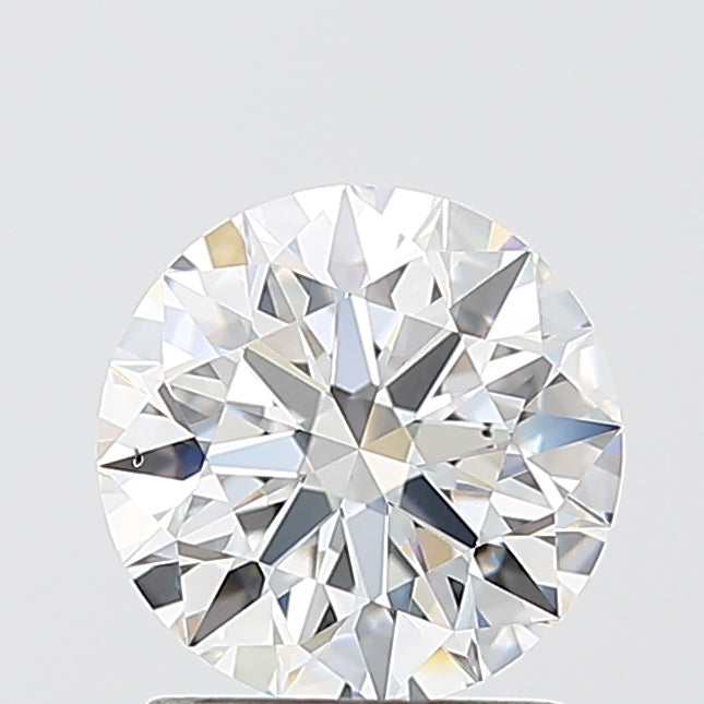 1.53 Carat Round Shaped, Ideal Cut, E Color, VS2 Clarity, IGI Certified Lab Grown Diamond
