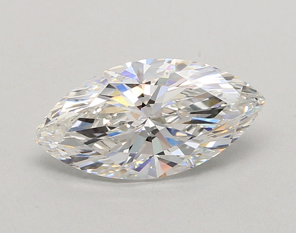 2.05 Carat Marquise Shaped, Ideal Cut, E Color, VVS2 Clarity, IGI Certified Lab Grown Diamond