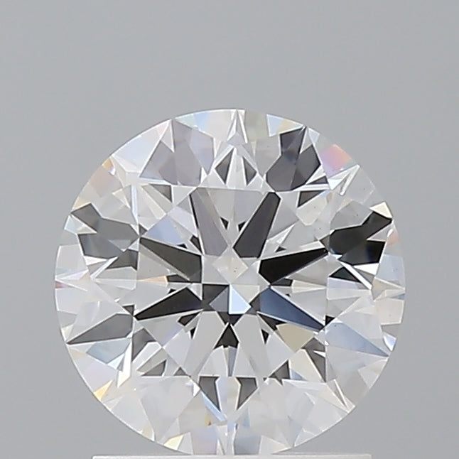 1.58 Carat Round Shaped, Ideal Cut, D Color, VS1 Clarity, IGI Certified Lab Grown Diamond