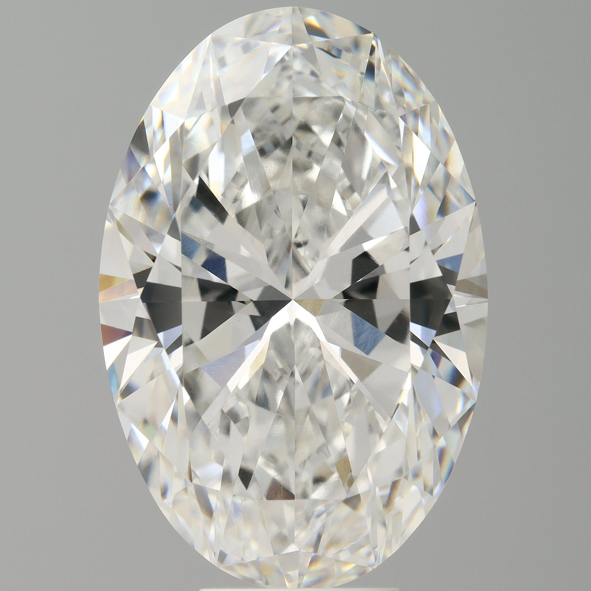 9.04 Carat Oval Shaped, Ideal Cut, F Color, VVS2 Clarity, IGI Certified Lab Grown Diamond