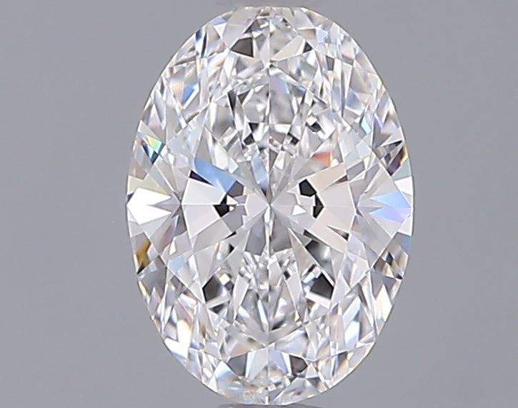 1.05 Carat Oval Shaped, Ideal Cut, D Color, IF Clarity, IGI Certified Lab Grown Diamond