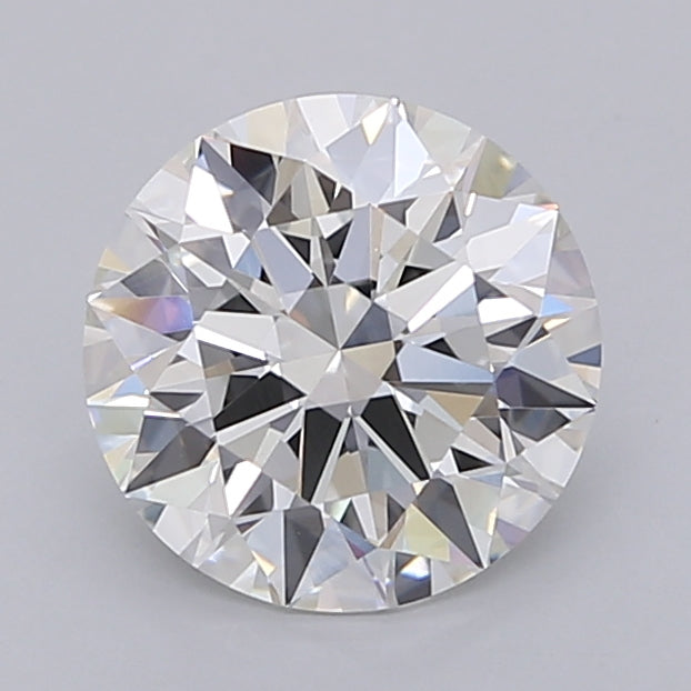 2.05 Carat Round Shaped, Ideal Cut, G Color, VVS2 Clarity, IGI Certified Lab Grown Diamond