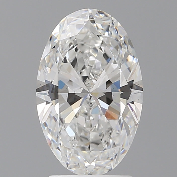 2.58 Carat Oval Shaped, Ideal Cut, E Color, VS1 Clarity, IGI Certified Lab Grown Diamond