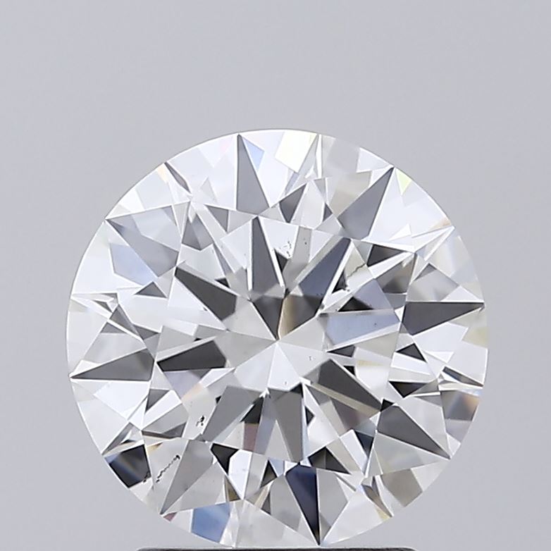2.08 Carat Round Shaped, Ideal Cut, D Color, VS2 Clarity, IGI Certified Lab Grown Diamond