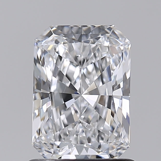 1.01 Carat Radiant Shaped, Ideal Cut, D Color, VVS1 Clarity, IGI Certified Lab Grown Diamond