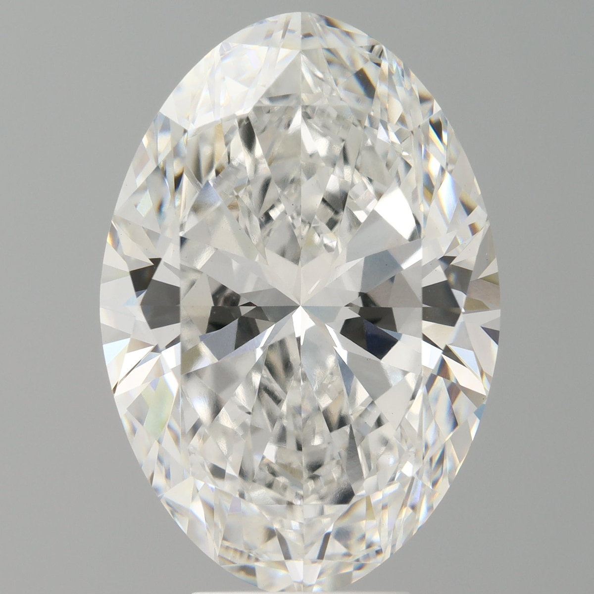 7.03 Carat Oval Shaped, Ideal Cut, F Color, VVS2 Clarity, IGI Certified Lab Grown Diamond