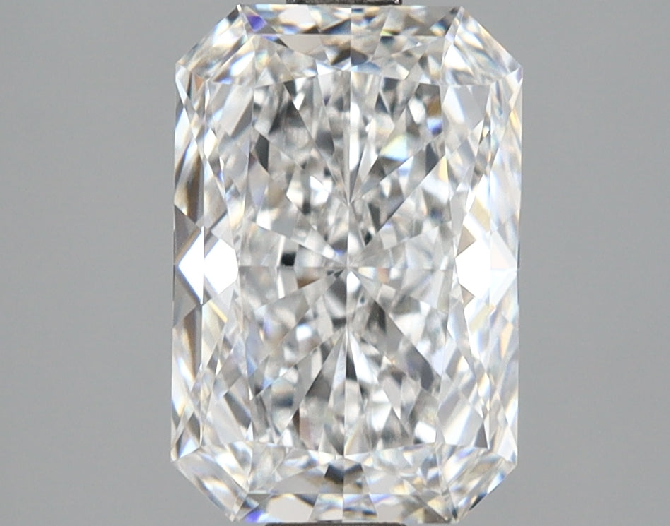 2.59 Carat Emerald Shaped, Ideal Cut, D Color, VVS1 Clarity, IGI Certified Lab Grown Diamond