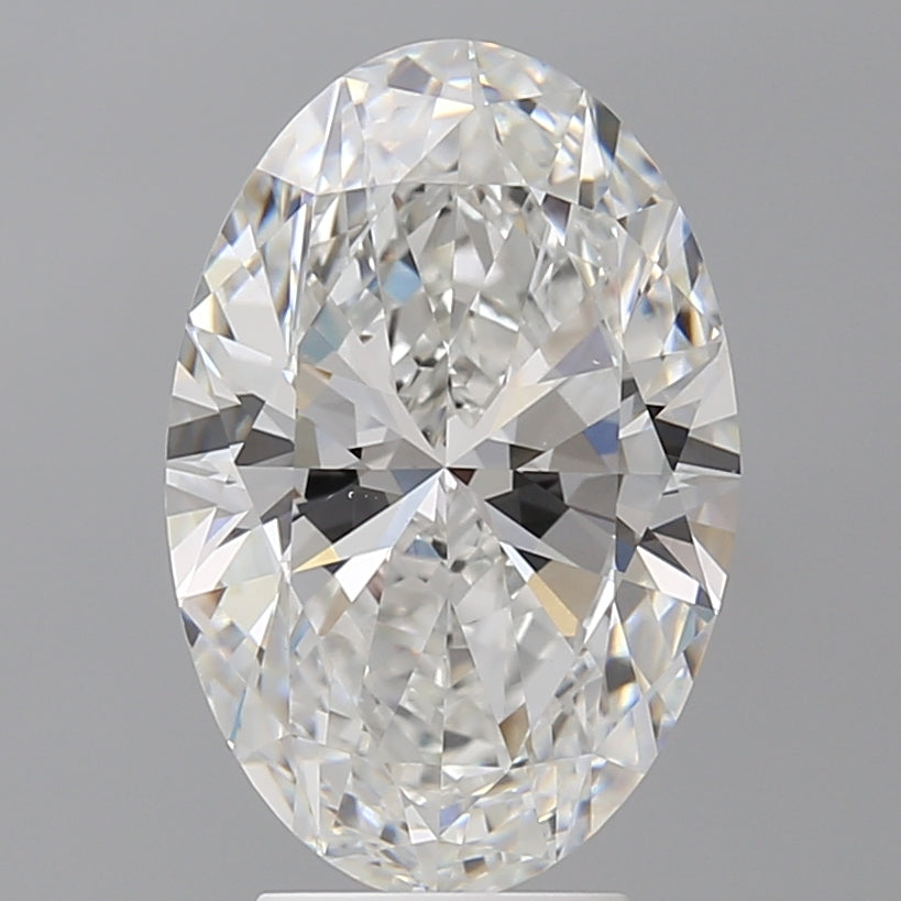 4.50 Carat Oval Shaped, Ideal Cut, E Color, VS1 Clarity, IGI Certified Lab Grown Diamond