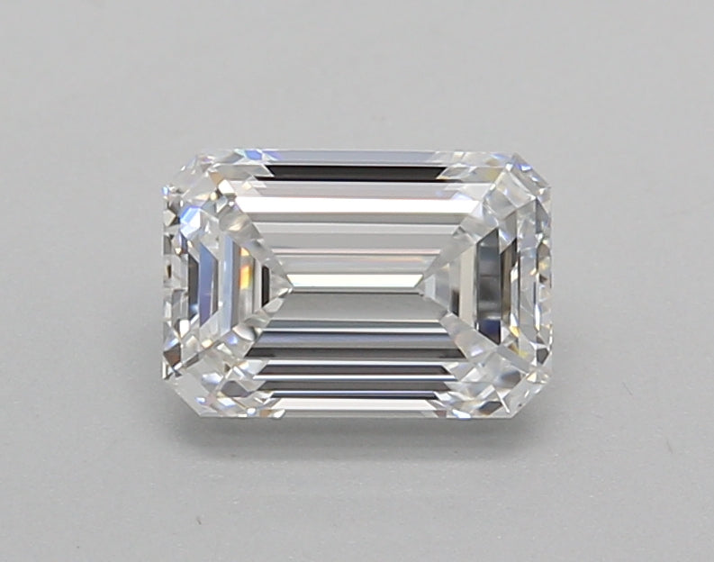 1.01 Carat Emerald Shaped, Very Good Cut, D Color, VVS1 Clarity, IGI Certified Lab Grown Diamond