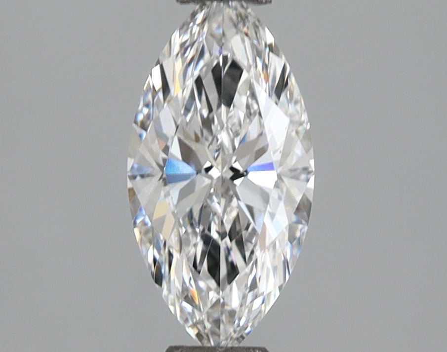 1.02 Carat Marquise Shaped, Ideal Cut, D Color, VVS2 Clarity, IGI Certified Lab Grown Diamond