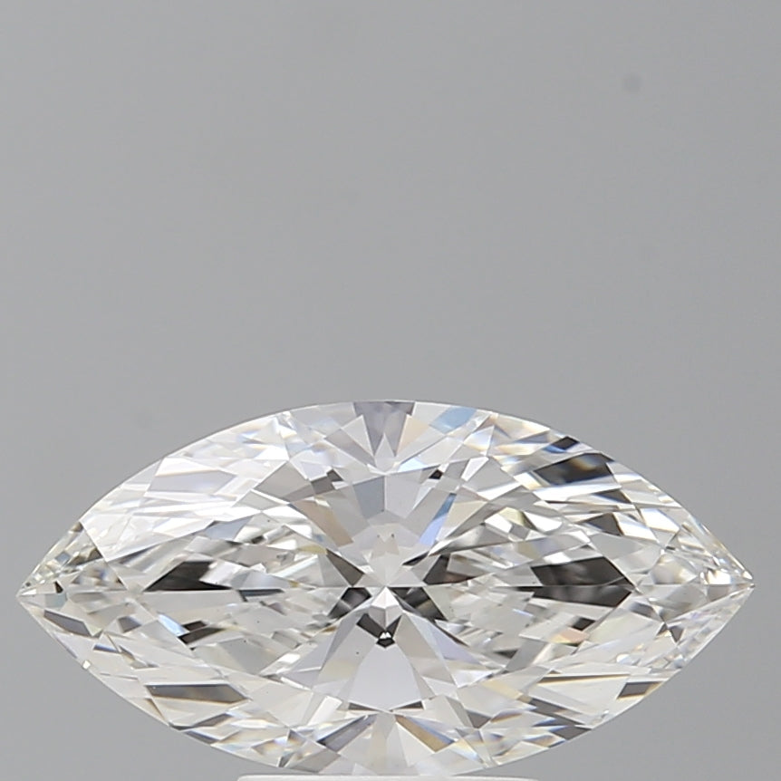 2.58 Carat Marquise Shaped, Ideal Cut, F Color, VS1 Clarity, IGI Certified Lab Grown Diamond