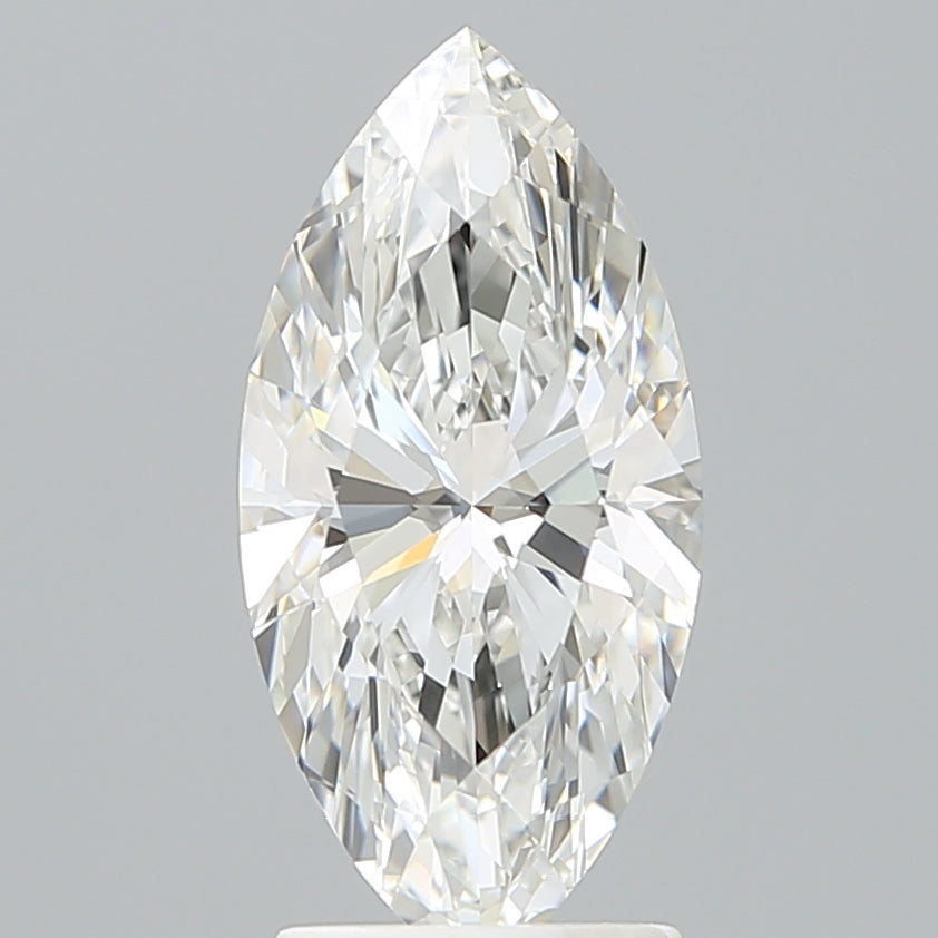 2.37 Carat Marquise Shaped, Ideal Cut, F Color, VVS1 Clarity, IGI Certified Lab Grown Diamond