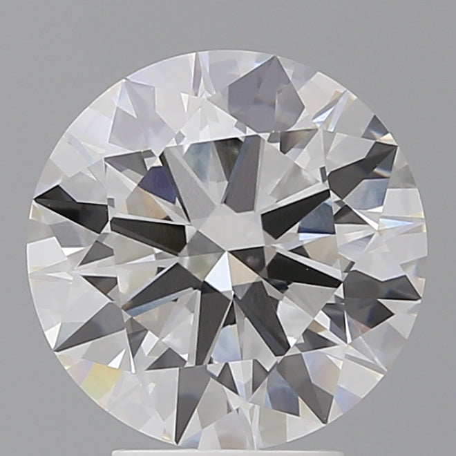 4.07 Carat Round Shaped, Ideal Cut, E Color, VVS2 Clarity, IGI Certified Lab Grown Diamond