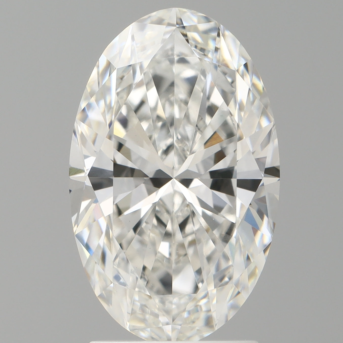 2.60 Carat Oval Shaped, Ideal Cut, E Color, VVS2 Clarity, IGI Certified Lab Grown Diamond