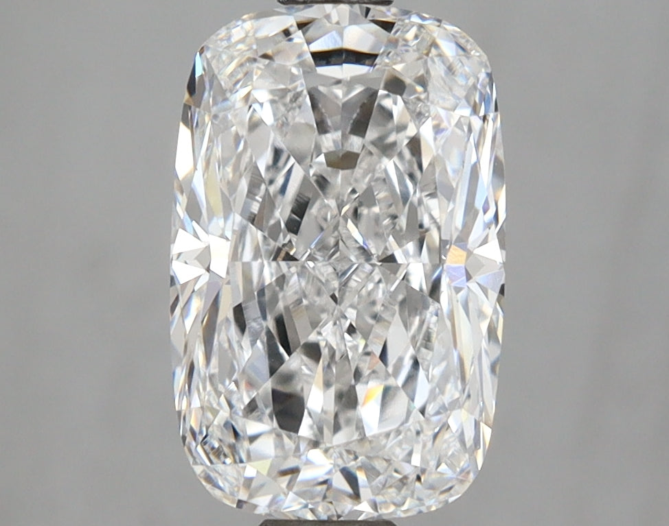 2.58 Carat Cushion Shaped, Ideal Cut, D Color, VVS1 Clarity, IGI Certified Lab Grown Diamond