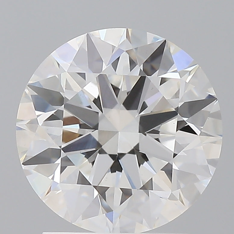 2.05 Carat Round Shaped, Ideal Cut, E Color, VS1 Clarity, IGI Certified Lab Grown Diamond