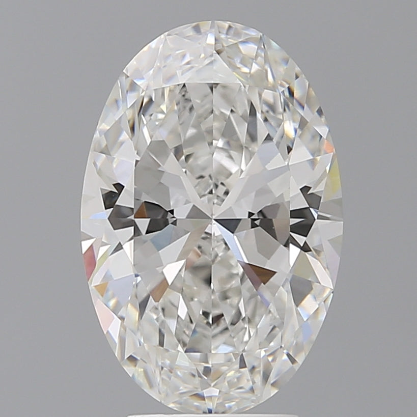 4.59 Carat Oval Shaped, Ideal Cut, E Color, VVS2 Clarity, IGI Certified Lab Grown Diamond