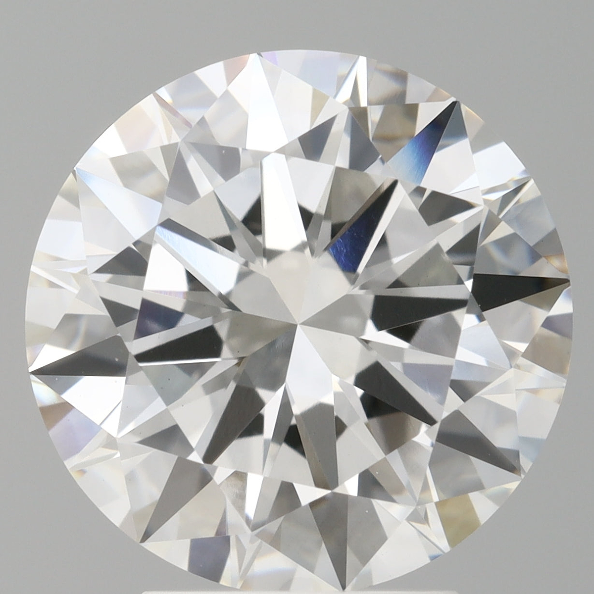 4.00 Carat Round Shaped, Excellent Cut, E Color, VVS2 Clarity, IGI Certified Lab Grown Diamond
