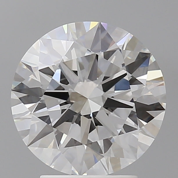 3.10 Carat Round Shaped, Ideal Cut, E Color, VVS2 Clarity, IGI Certified Lab Grown Diamond