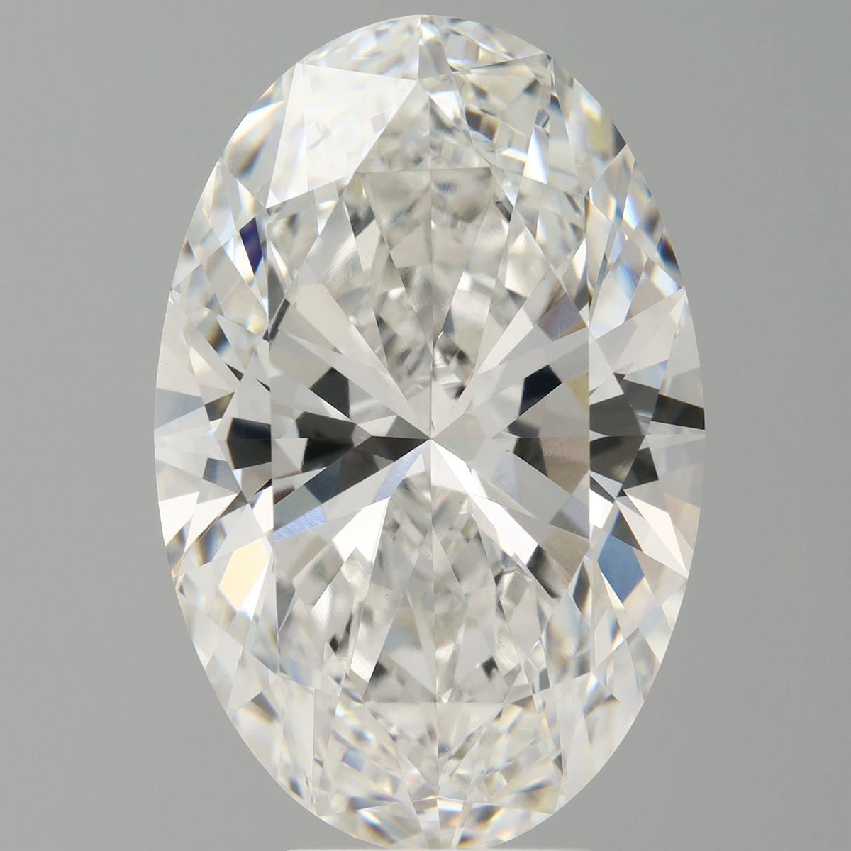 7.02 Carat Oval Shaped, Ideal Cut, E Color, VVS2 Clarity, IGI Certified Lab Grown Diamond