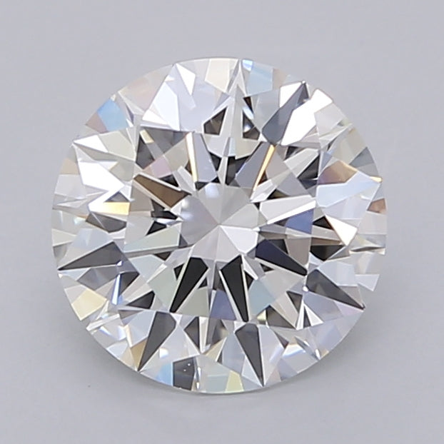 2.05 Carat Round Shaped, Ideal Cut, E Color, VVS2 Clarity, IGI Certified Lab Grown Diamond