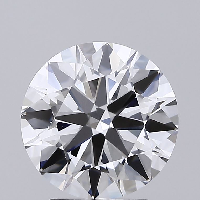3.00 Carat Round Shaped, Excellent Cut, E Color, VVS1 Clarity, IGI Certified Lab Grown Diamond