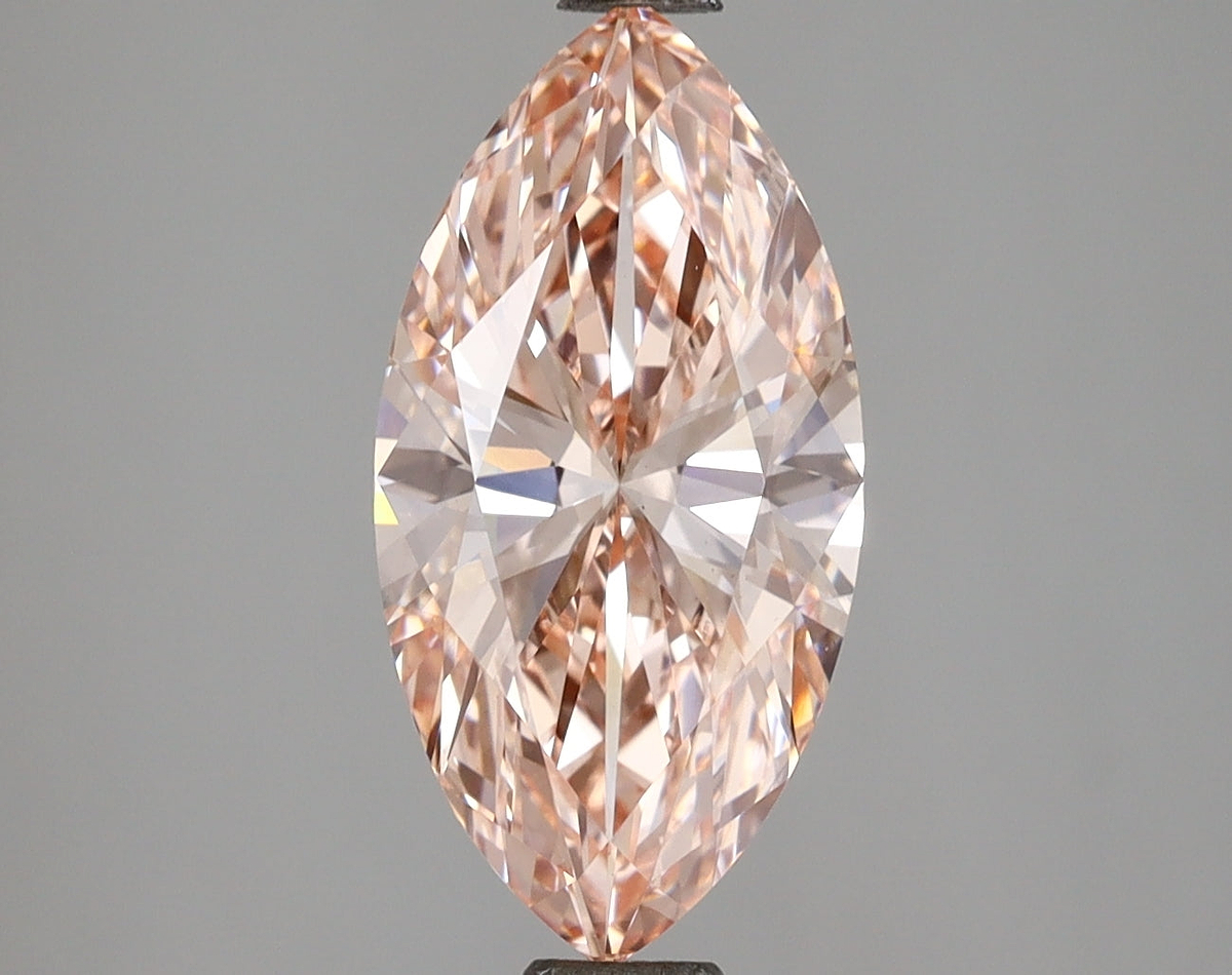 2.57 Carat Marquise Shaped, Ideal Cut, VS1 Clarity, IGI Certified Lab Grown Diamond
