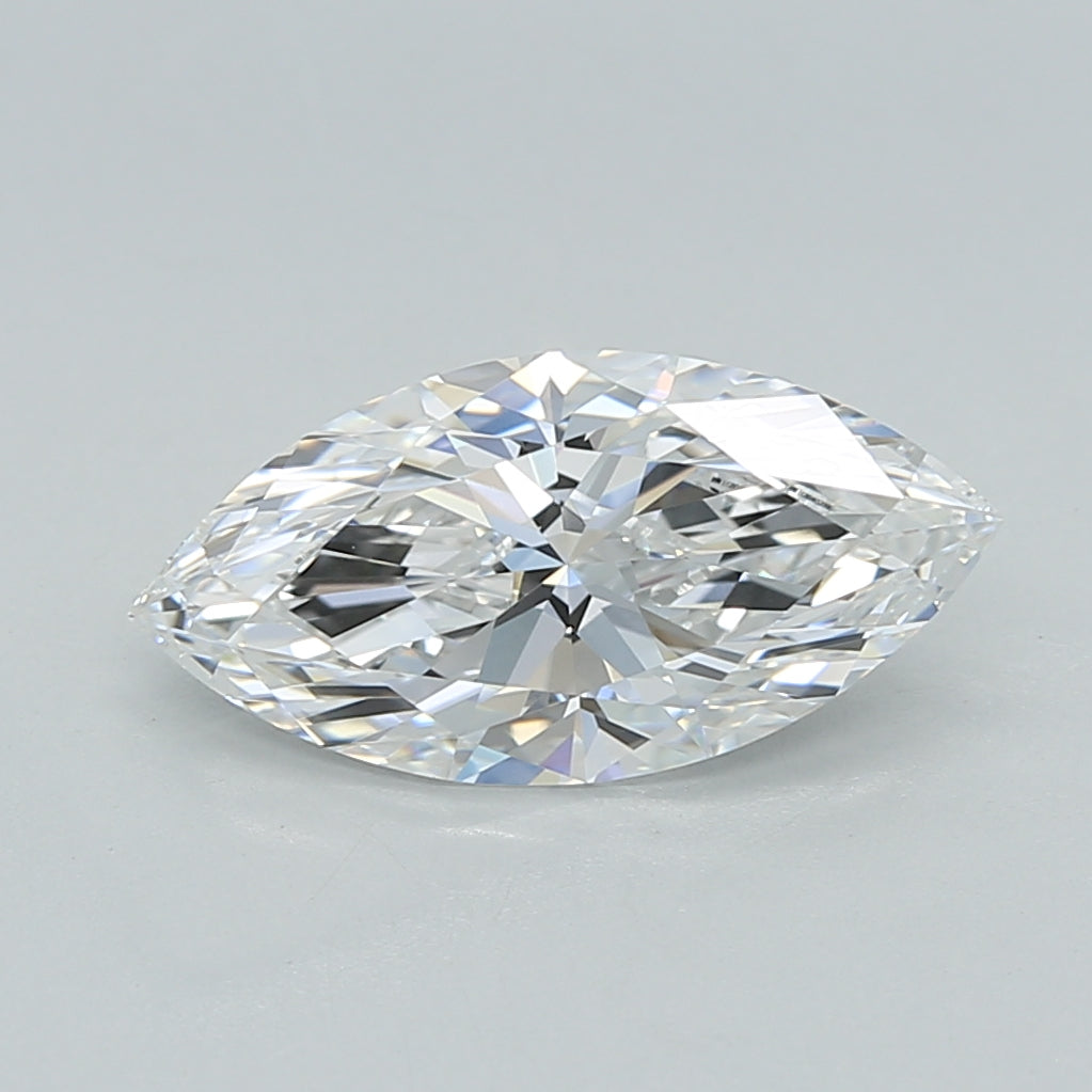 1.75 Carat Marquise Shaped, Ideal Cut, E Color, VVS1 Clarity, IGI Certified Lab Grown Diamond