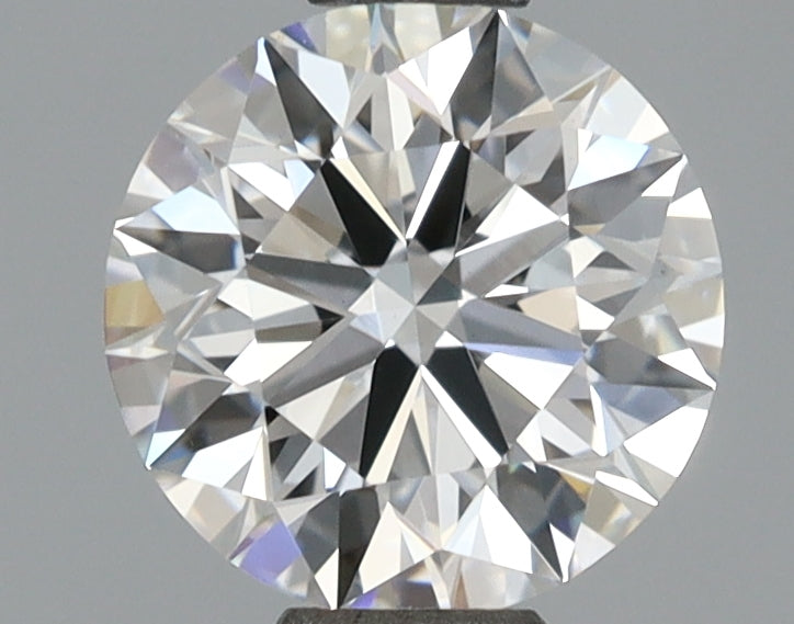 1.09 Carat Round Shaped, Ideal Cut, D Color, VVS2 Clarity, IGI Certified Lab Grown Diamond