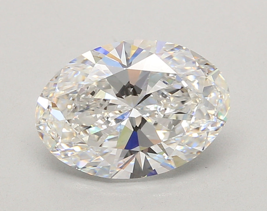 2.70 Carat Oval Shaped, Ideal Cut, E Color, VS1 Clarity, IGI Certified Lab Grown Diamond