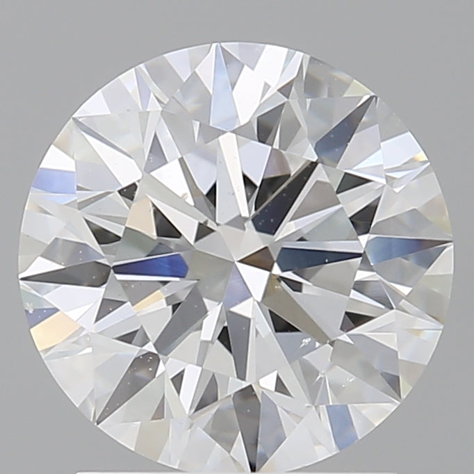 2.02 Carat Round Shaped, Ideal Cut, D Color, VS2 Clarity, IGI Certified Lab Grown Diamond