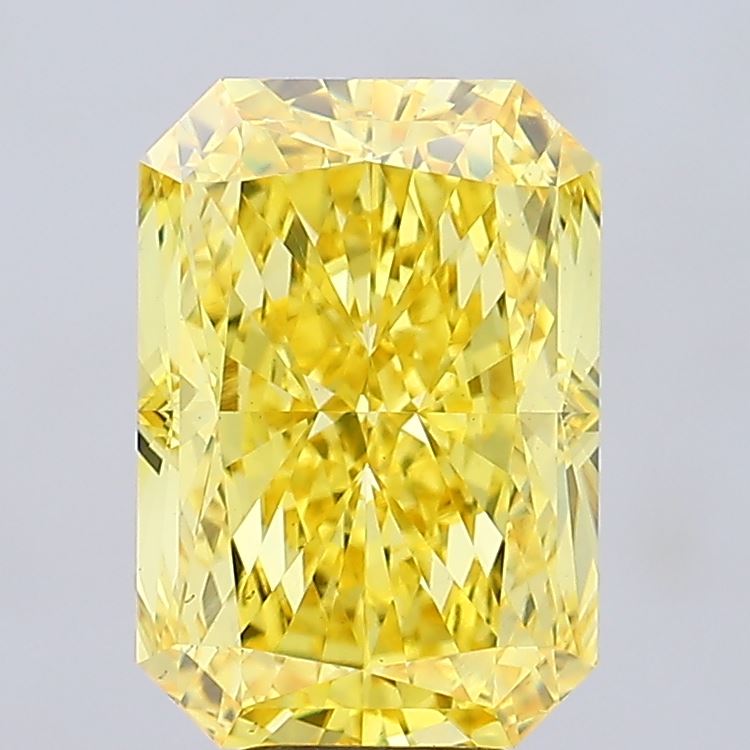 6.55 Carat Radiant Shaped, Ideal Cut, VS2 Clarity, IGI Certified Lab Grown Diamond