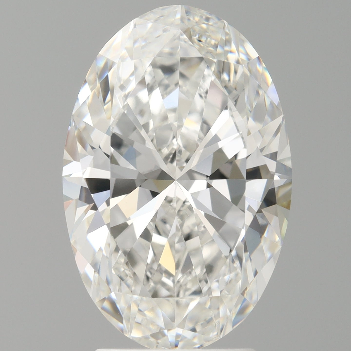 3.58 Carat Oval Shaped, Ideal Cut, E Color, VVS2 Clarity, IGI Certified Lab Grown Diamond
