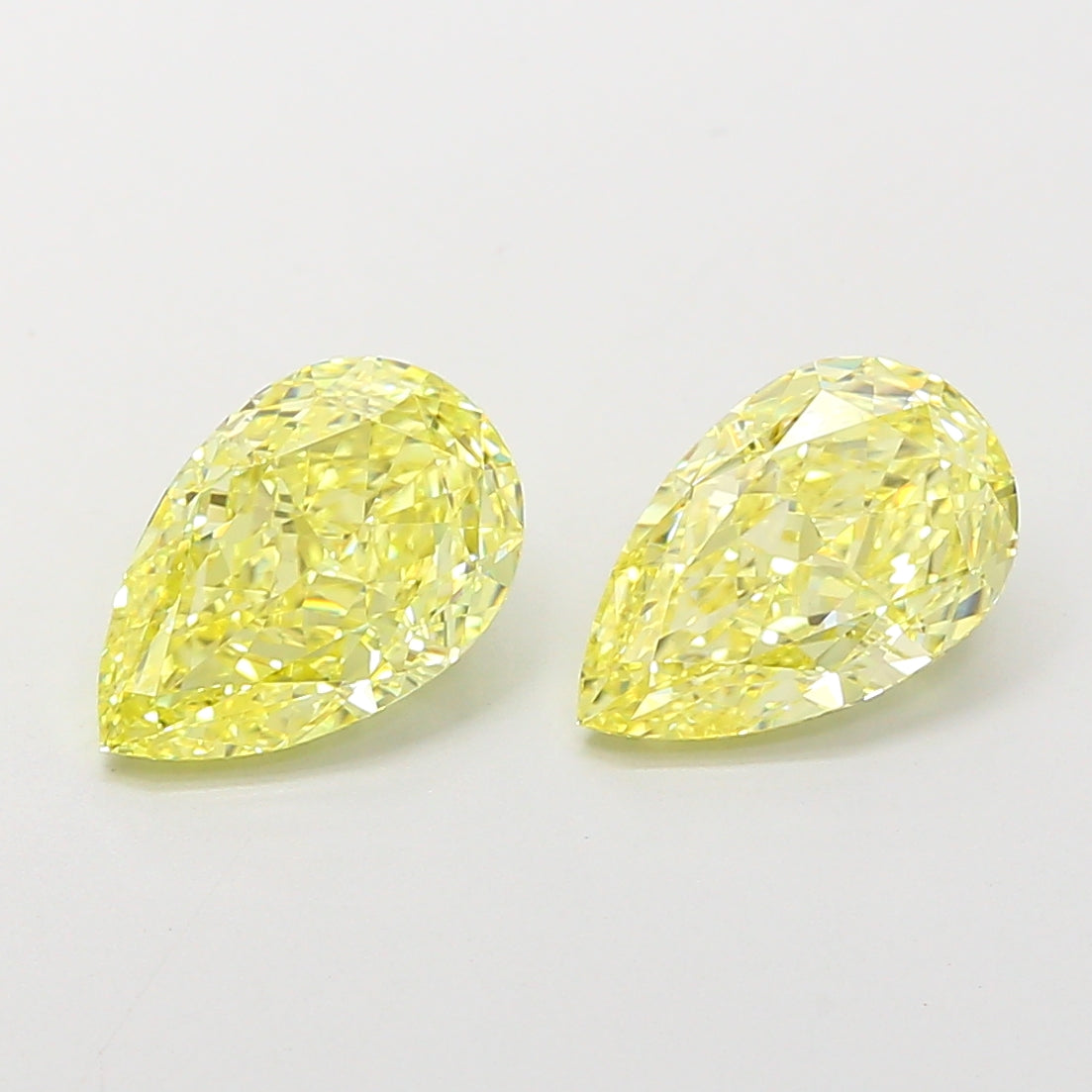 2.06 Carat Pear Shaped, Ideal Cut, VVS2 Clarity, IGI Certified Lab Grown Diamond