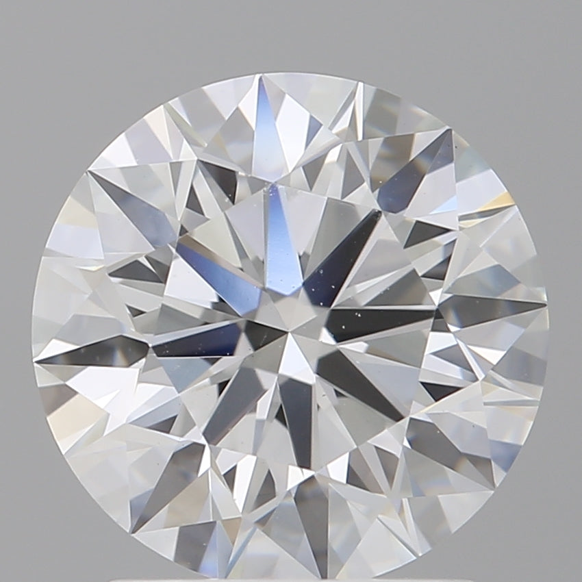 2.09 Carat Round Shaped, Ideal Cut, E Color, VS1 Clarity, IGI Certified Lab Grown Diamond